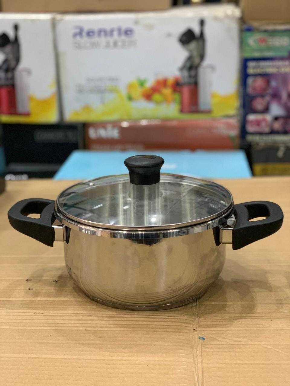 Steam punk Pressure cooker 6+4L