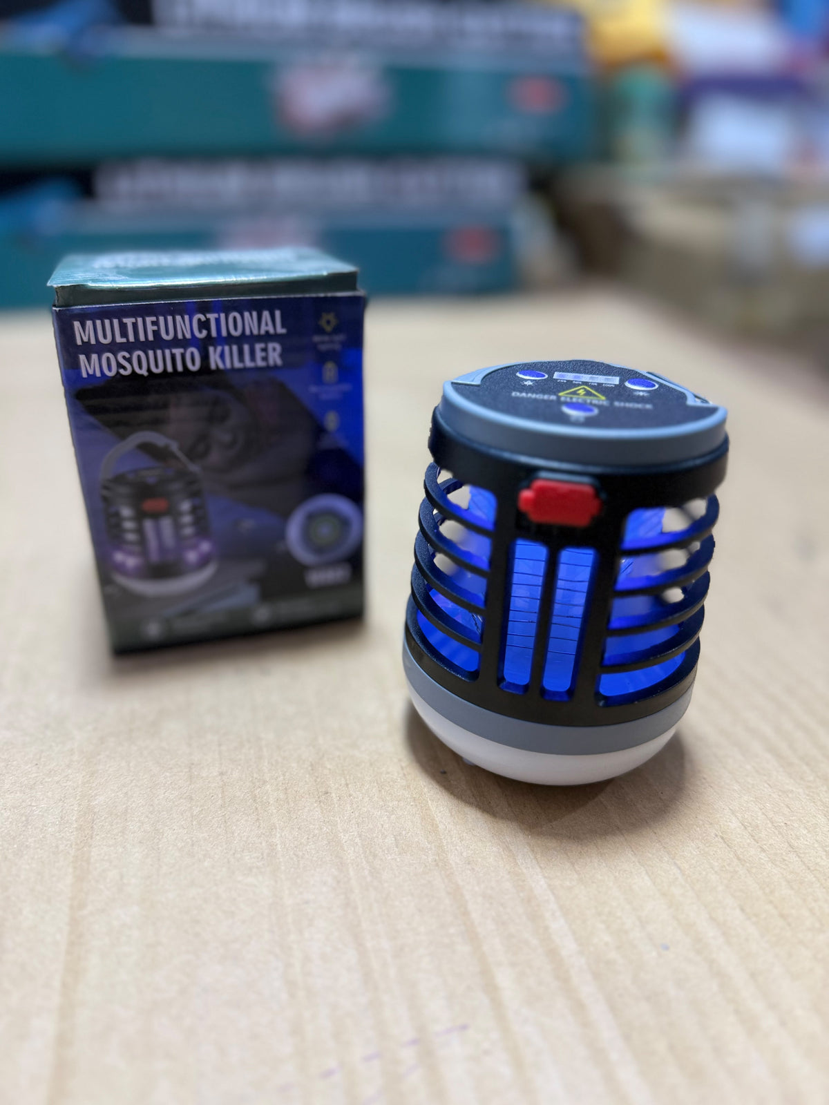 Multifunctional Mosquito Killer Lamp - Rechargeable UV Mosquito Zapper with LED Light