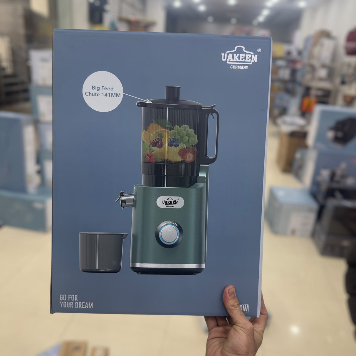 Uakeen Full Size Slow Juicer ZL-2209