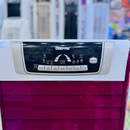 Geepas Tower Air Cooler With Remote & LED Screen Control