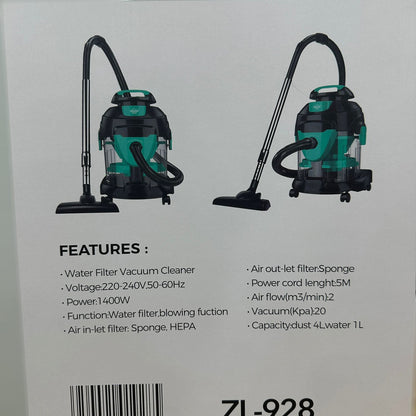 Uakeen 3 in 1 Water Filter Vacuum Cleaner & Blower ZL-928