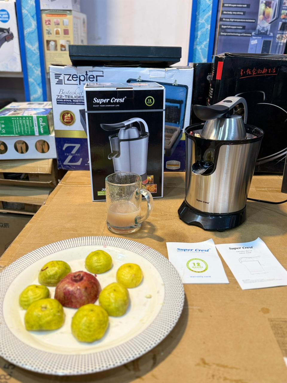 Super crest citrus juicer SCT-8061