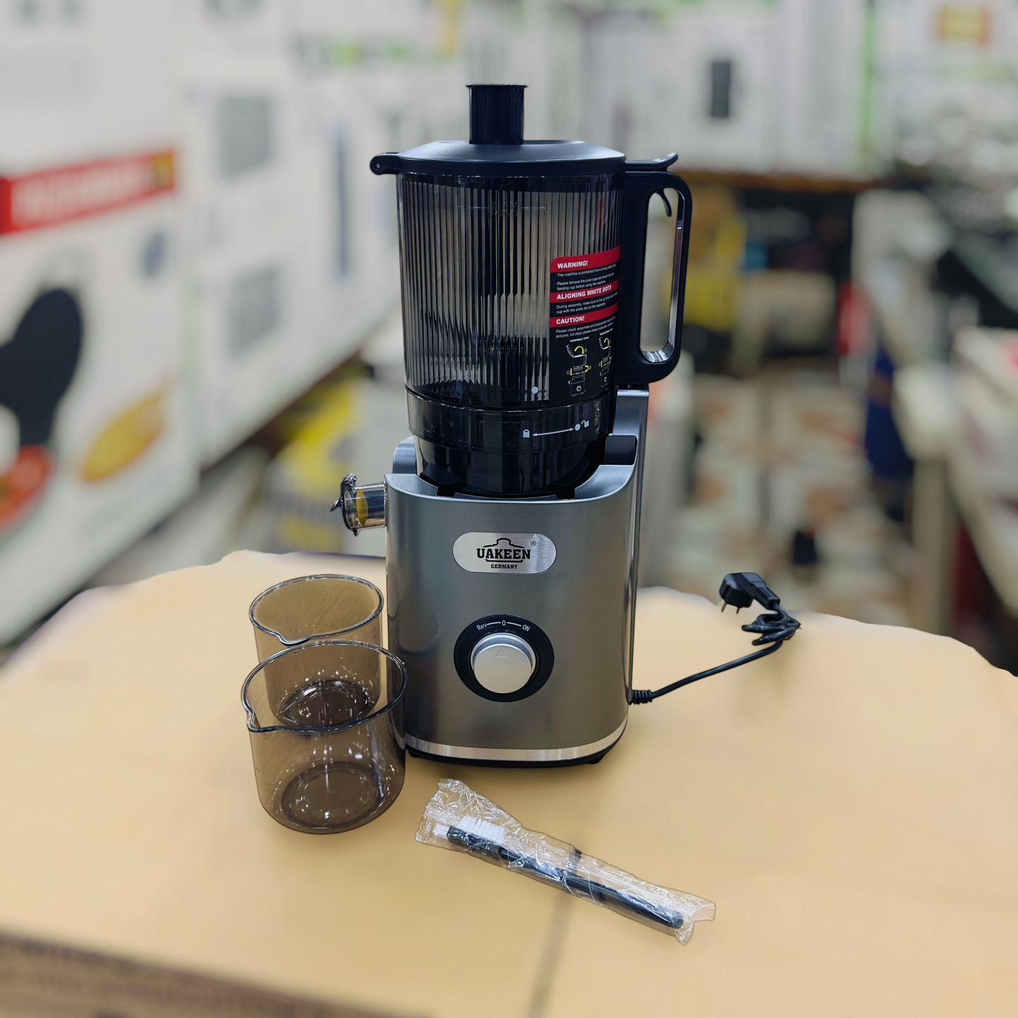 Uakeen Large Feed Slow Juicer ZL-2210