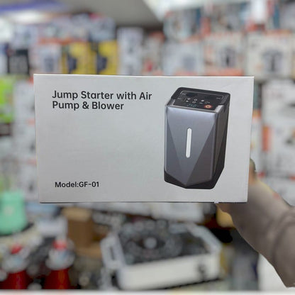 6 in 1 jump starter with air pump & blower GF01