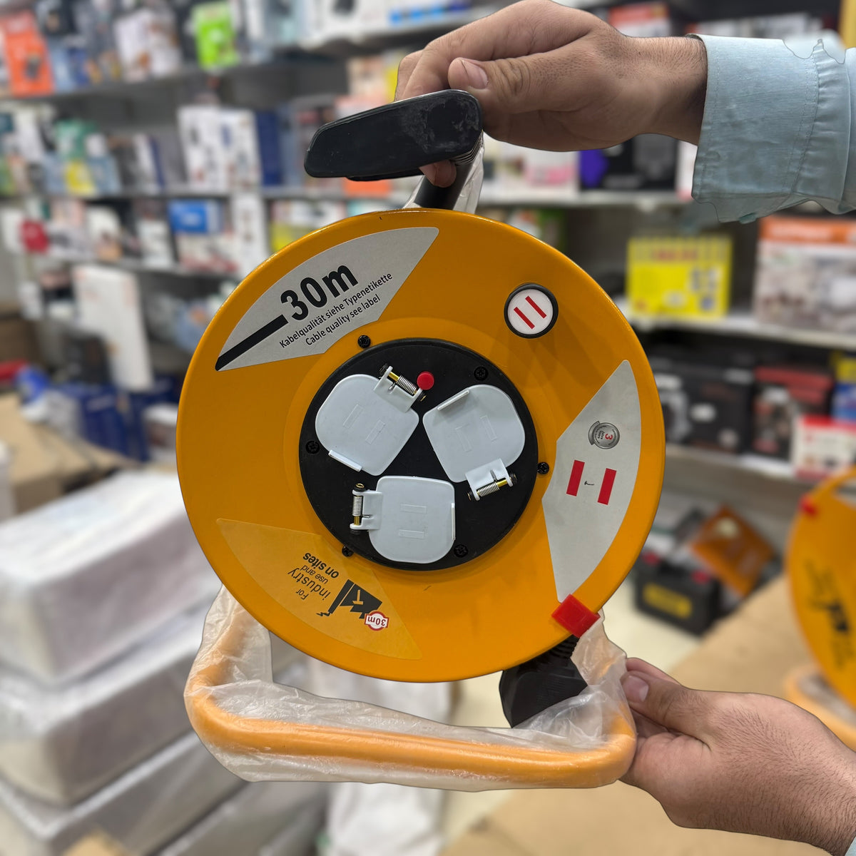 Industrial Heavy Duty Cable Extension Reel