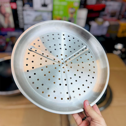 lot imported lesser coating deep fry pan 32CM food stamer