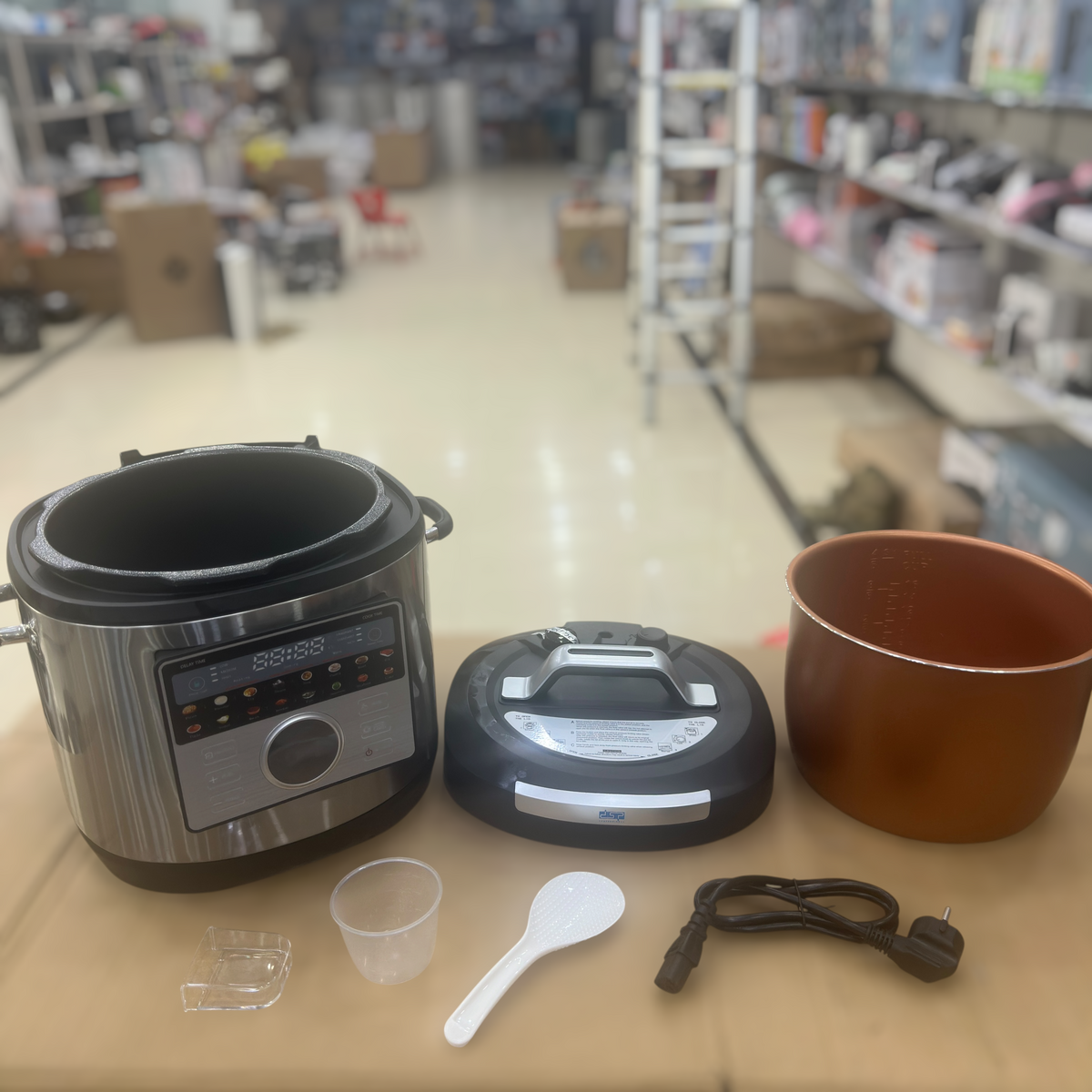 DSP X2000 Pro Electric Pressure Cooker - 8.0L, 1300W, 20 Preset Modes, Full Touch Control