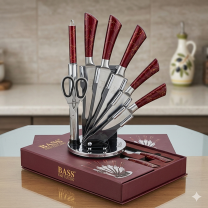 Bass 8pcs kitchen knife set price in Pakistan