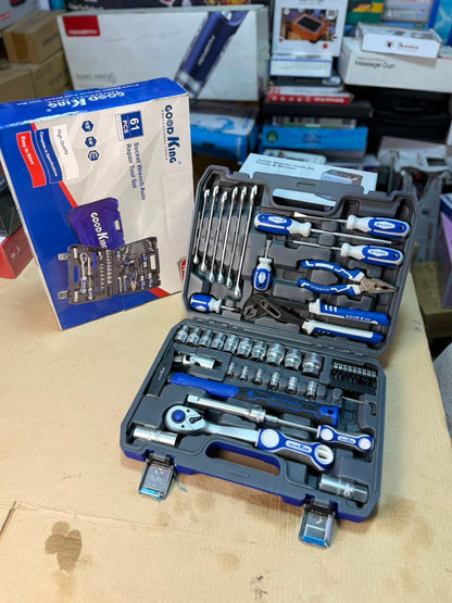 GOOD KING 61 PCS Socket Wrench Auto Repair Tool Set