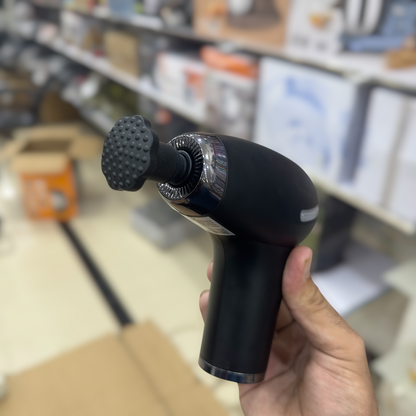 Blueidea Multi-Functional Fascia Gun BLD-669 - Massage Gun with 4 Heads & Long Handle