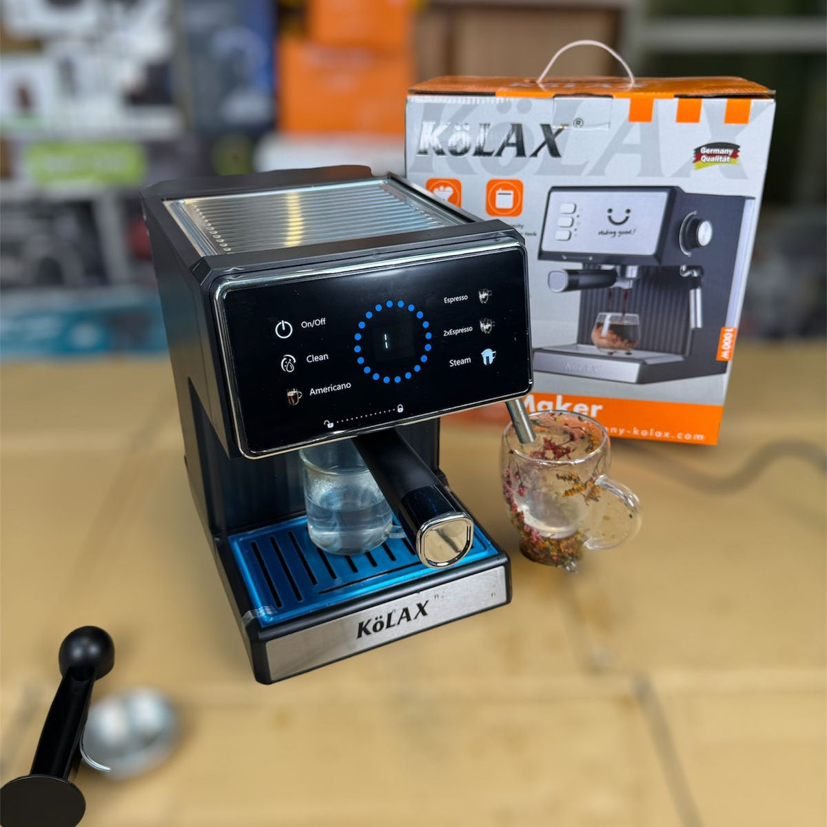 kolax Germany 6 in 1 coffee espresso machine 94909