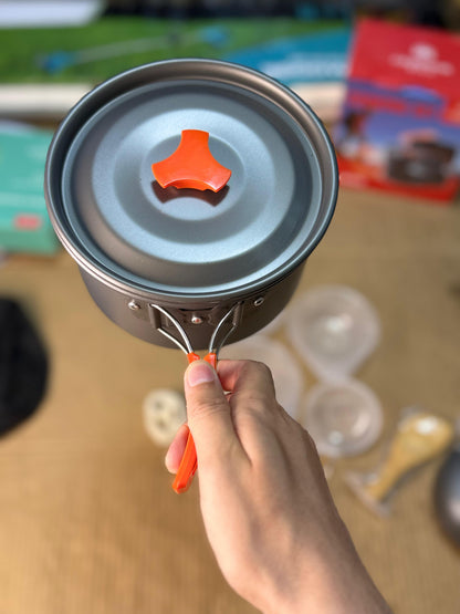 Cooking set for out door