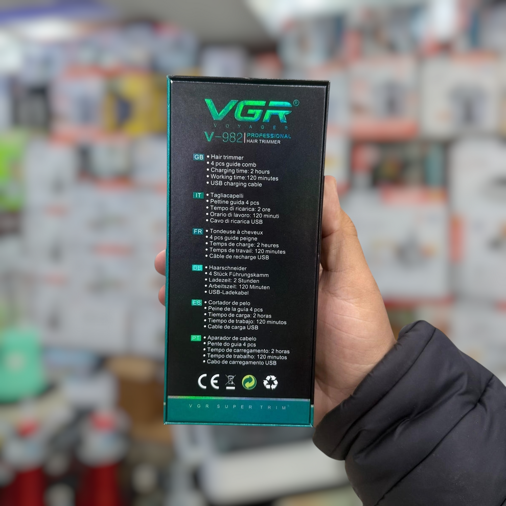 VGR Rechargeable Hair Trimmer V-995