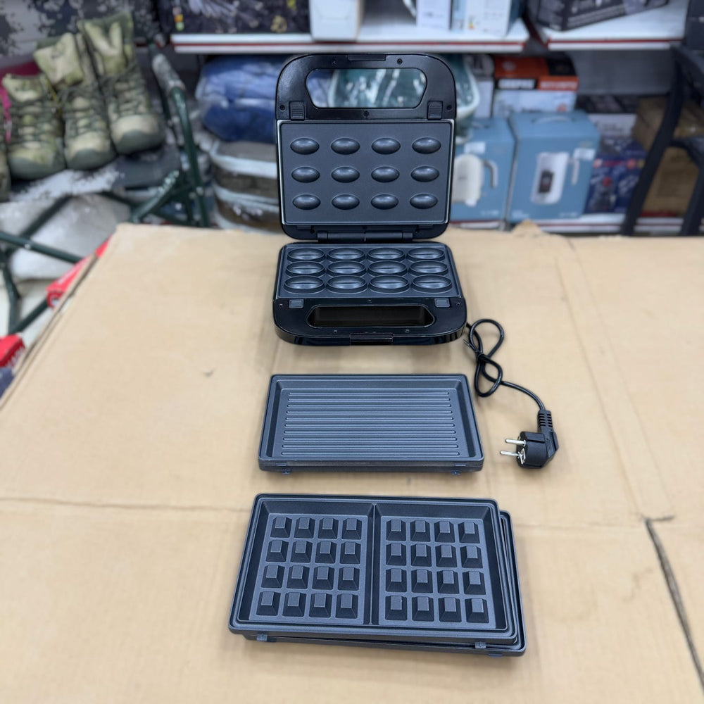 Uakeen 3-IN-1 Sandwich Maker ZL-409