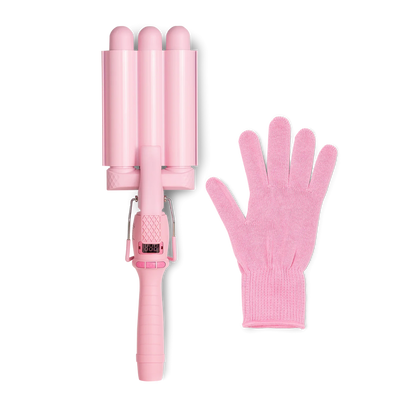 Mermaid Pro Mini Hair Waver 25mm Pink