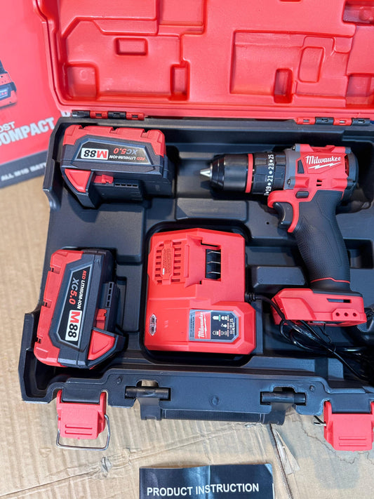 Milwaukee 88v powerful drll machine brushless motor