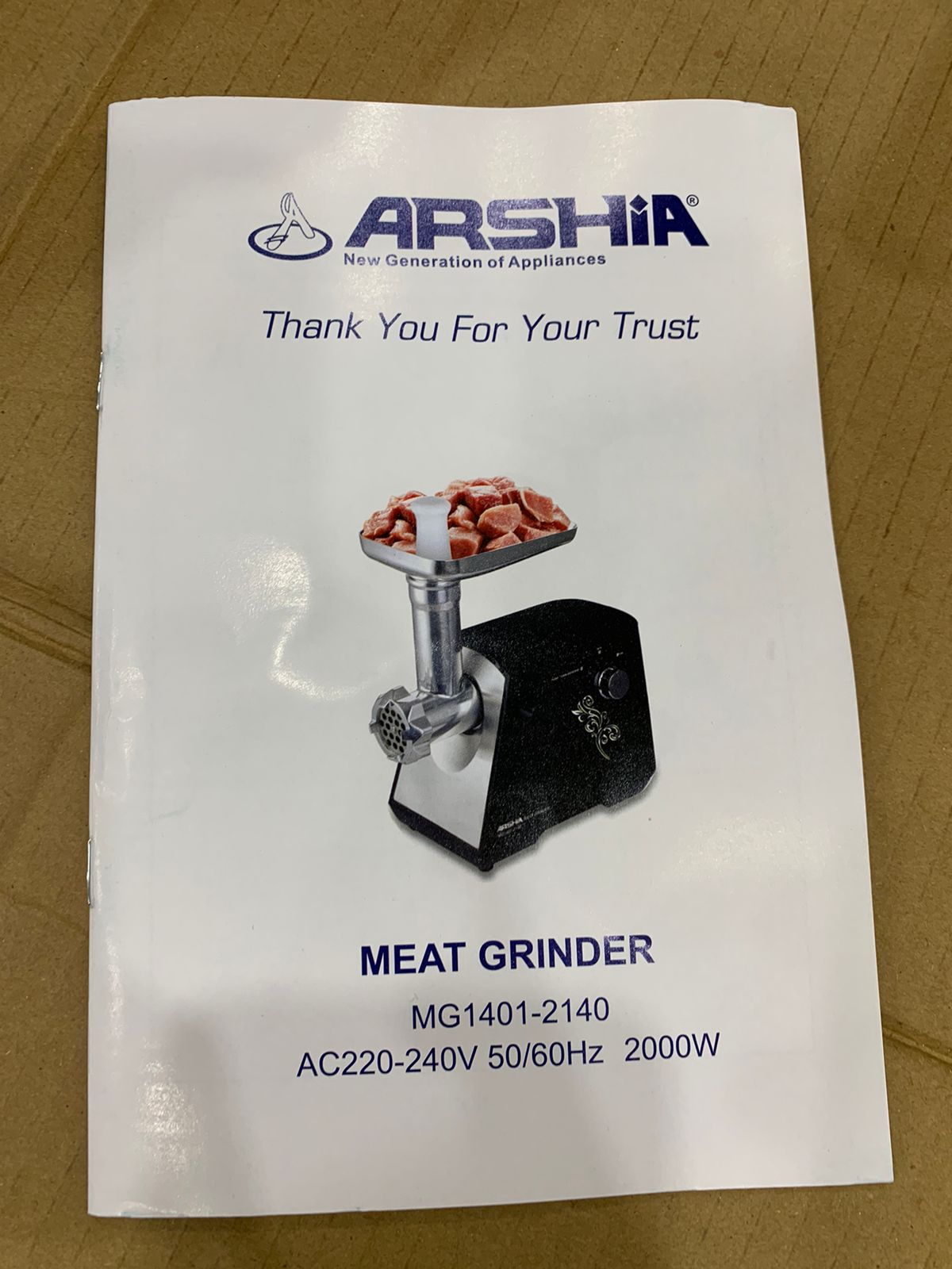 Arshia meat Grinder