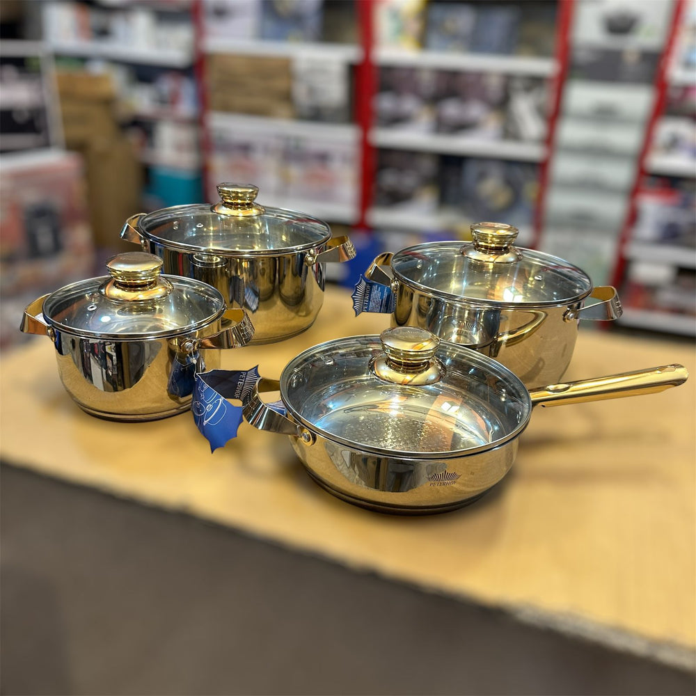 Peterhof 8pcs Stainless Steel Cookware Set PH-15148