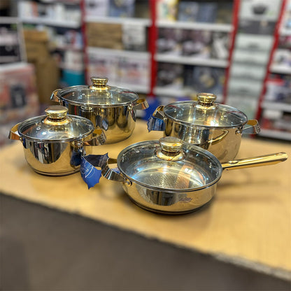 Peterhof 8pcs Stainless Steel Cookware Set PH-15148