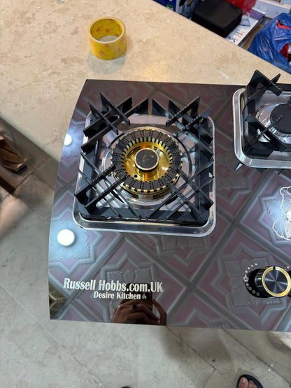 Russell Hobbs 3 burner Stainless steel Gas Stove
