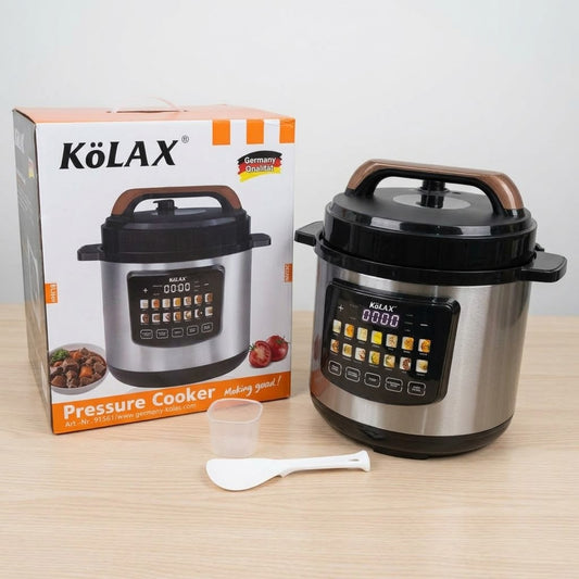 KOLAX Digital Electric Pressure Cooker 91561 - Touch Control, One-Touch Cooking Presets