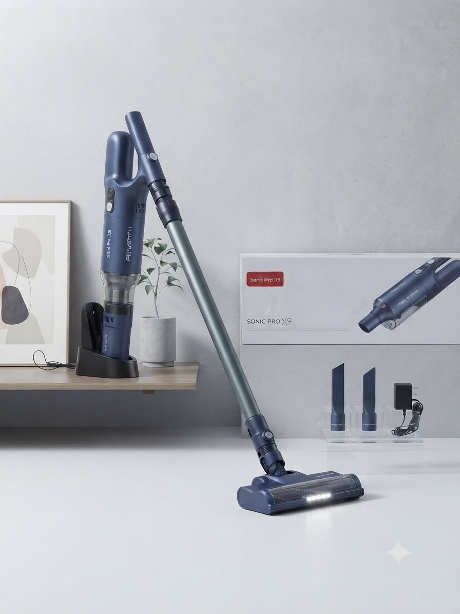 PerySmith Sonic Pro X3 Cordless Vacuum Cleaner