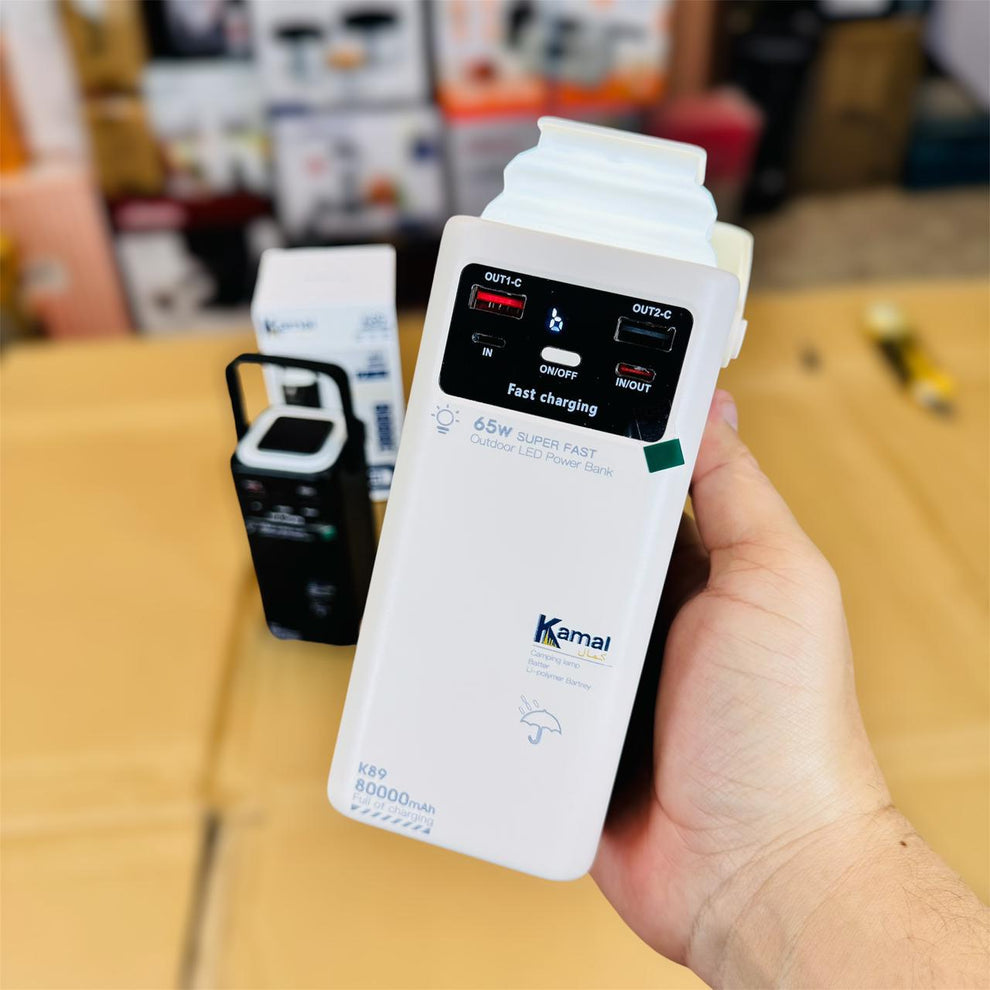 Kamal power 130000MAH