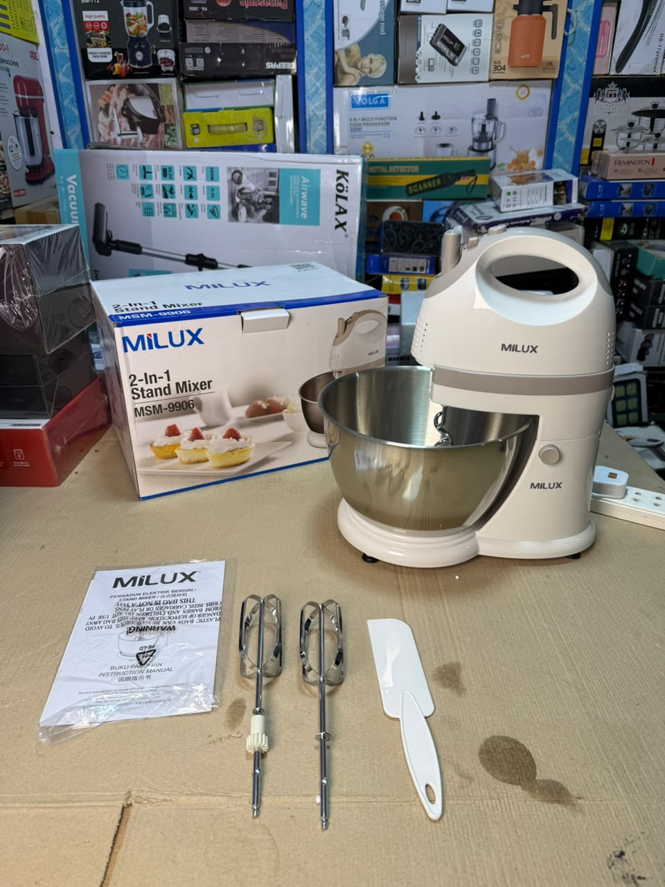 MILUX 2-in-1 Stand Mixer MSM-9906