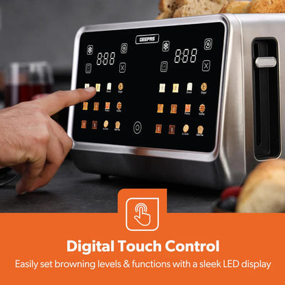 Geepas Digital 4 Slice Toaster GBT 36569UK