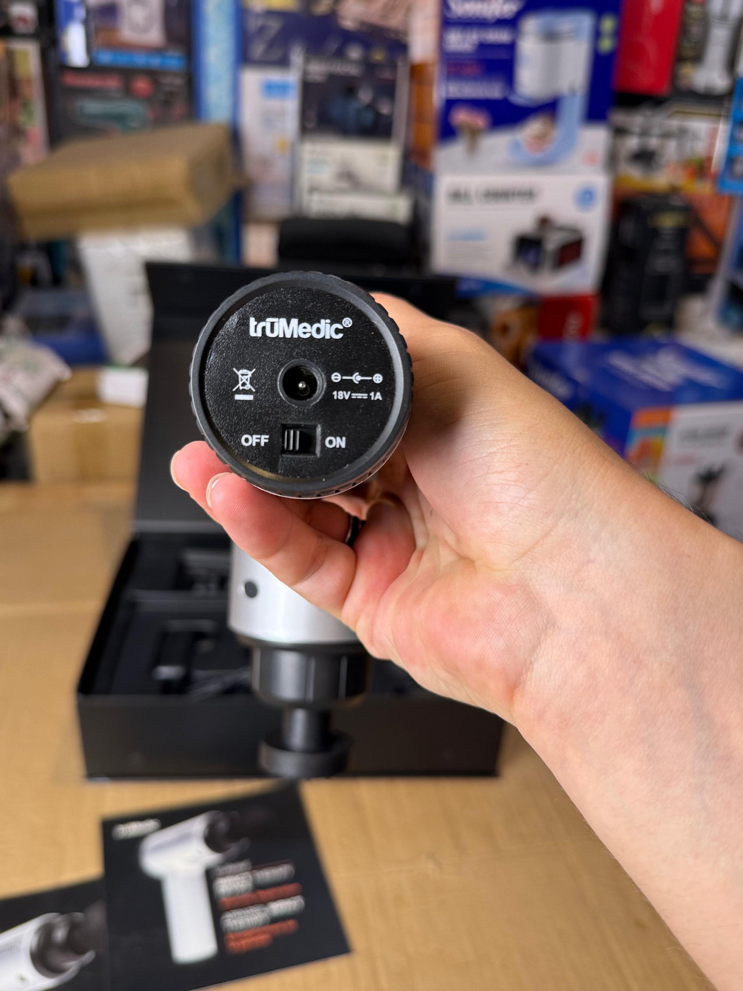 IMPACT Therapy device 6in1 Gun Massager