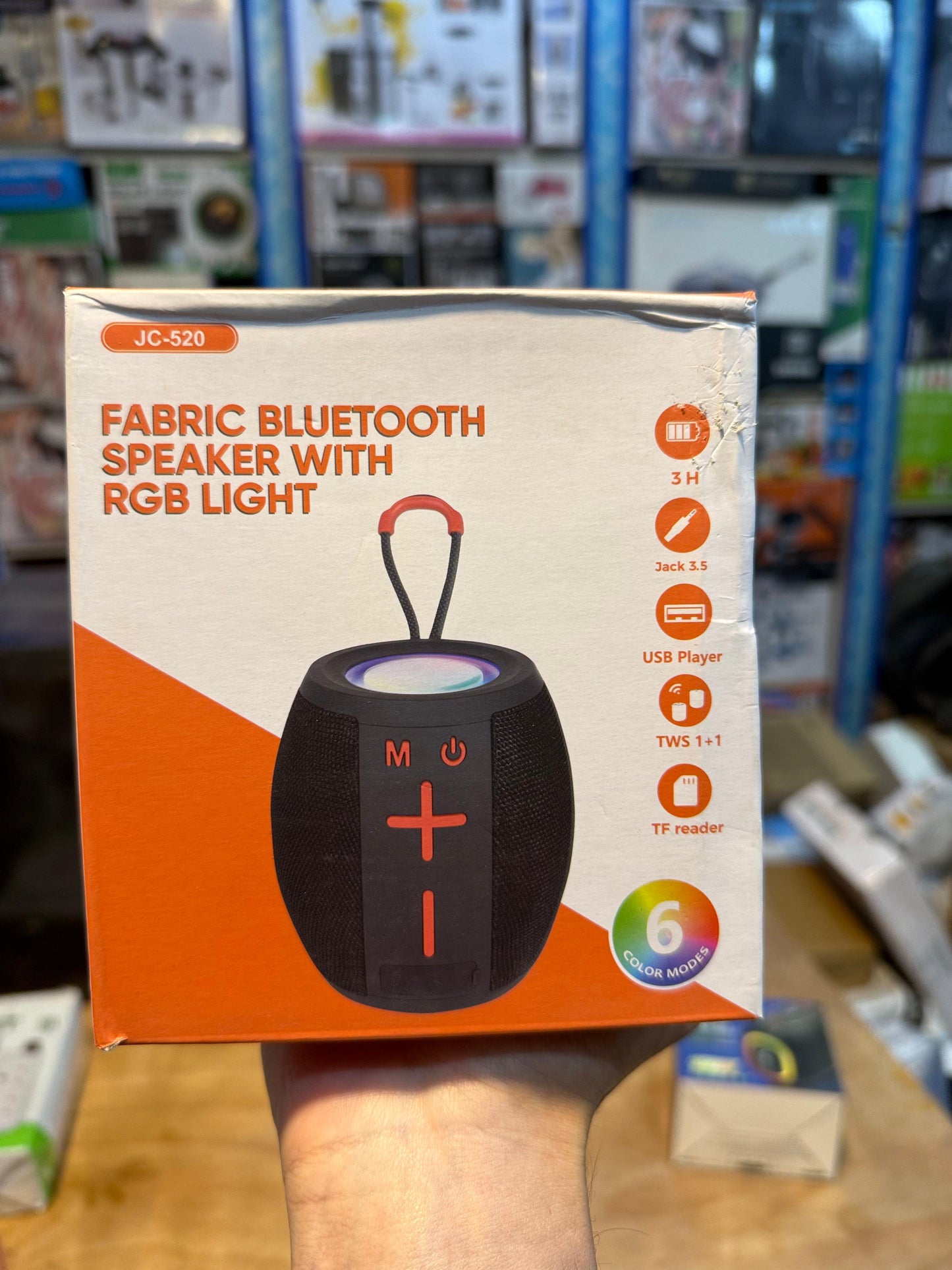 Rechargeable Bluetooth speaker