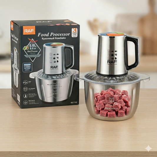 RAF Electric Food Chopper 5-Litre Capacity R.7725