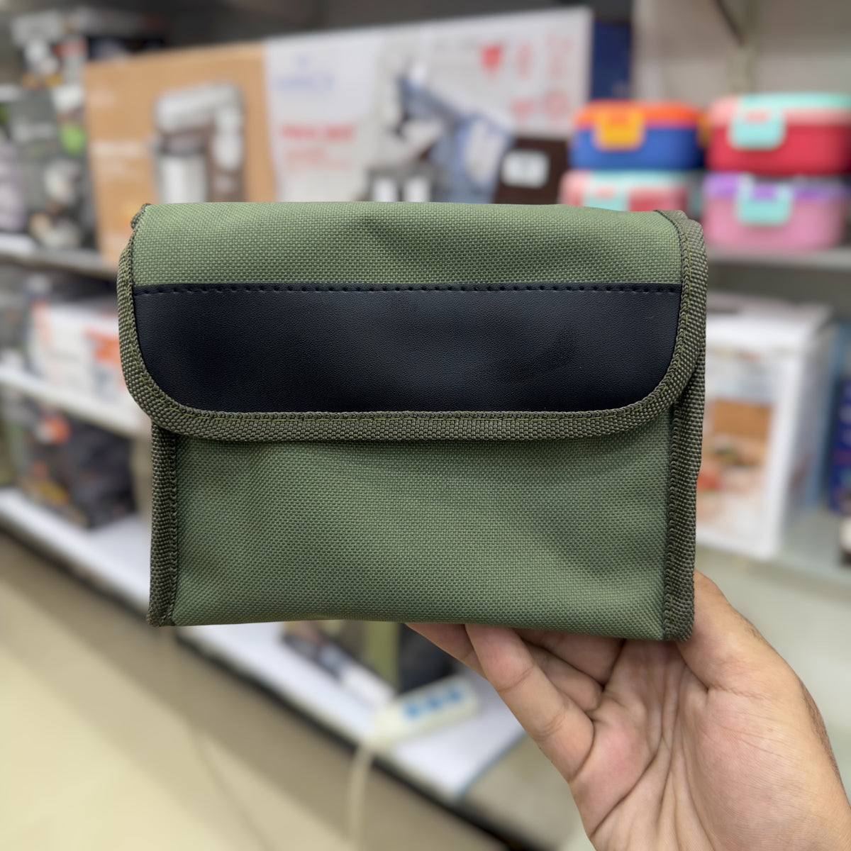 High Quality 16x30 Binoculars - Army Green with Carry Pouch, Neck Strap & Cleaning Cloth