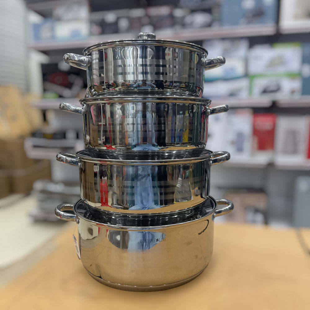 Berghome Line 8pcs Stainless Steel Cookware Set BL-1465