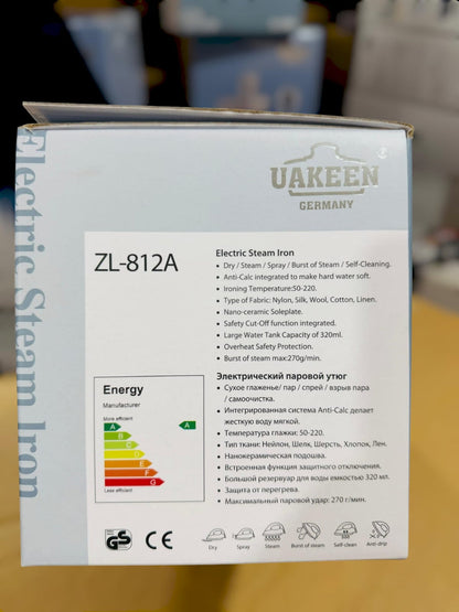 Uakeen Steam Iron ZL-812A