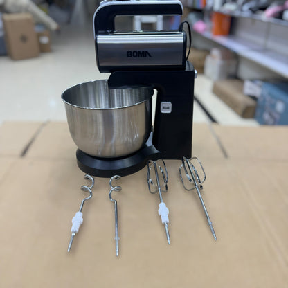 BOMA BM-135T Food Mixer - 300W, 5 Gear Speed, Stainless Steel Bowl