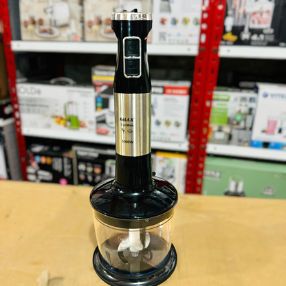 KoLAX Hand Blender Set 901619 – 4 in 1 Multifunctional Hand Blender with Chopper, Whisk & Beaker