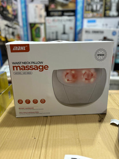 MDHL Neck & Pillow Massager – Deep Tissue Relief with Heat & Vibration