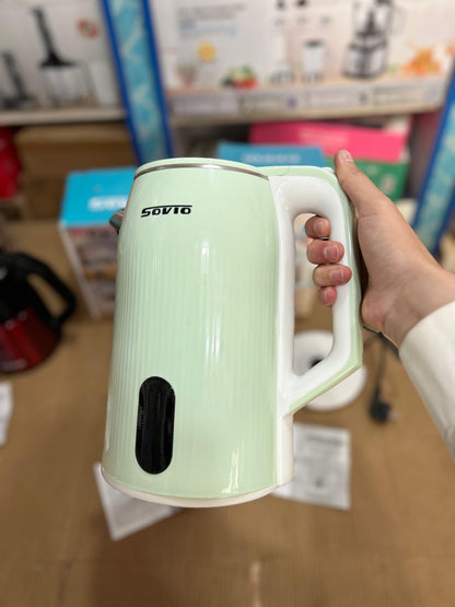 Sovio Electric Kettle – Fast Boil Stainless Steel Kettle for Home & Office