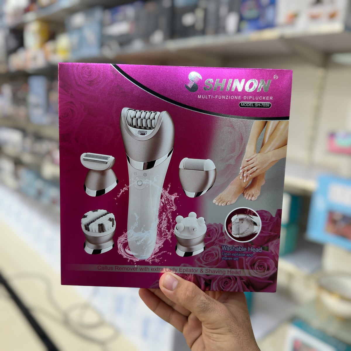 SHINON Multi-Function Epilator SH-7659