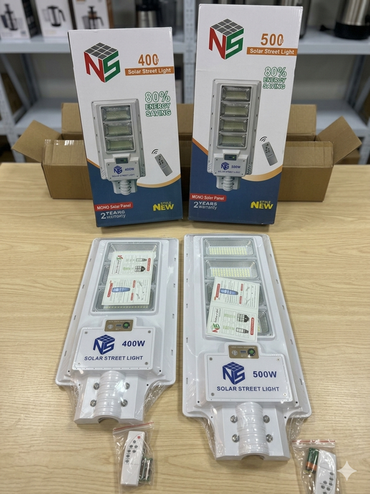 Rechargeable Solar street light 400w & 500w