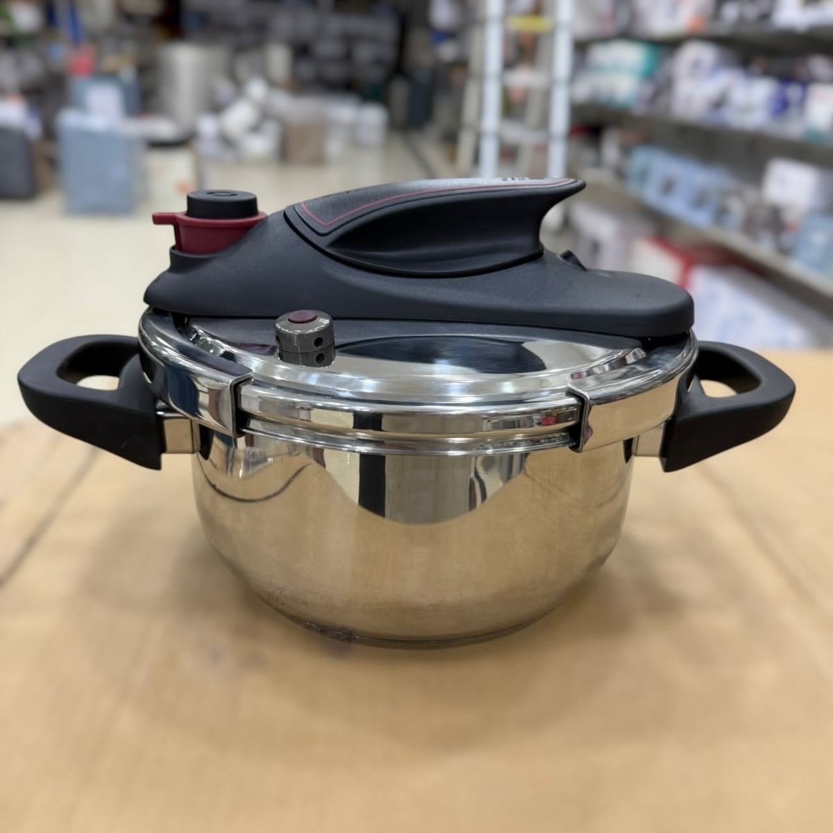 Unique Germany Pressure Cooker Set (4+6) - Stainless Steel with Casserole &amp; Steamer