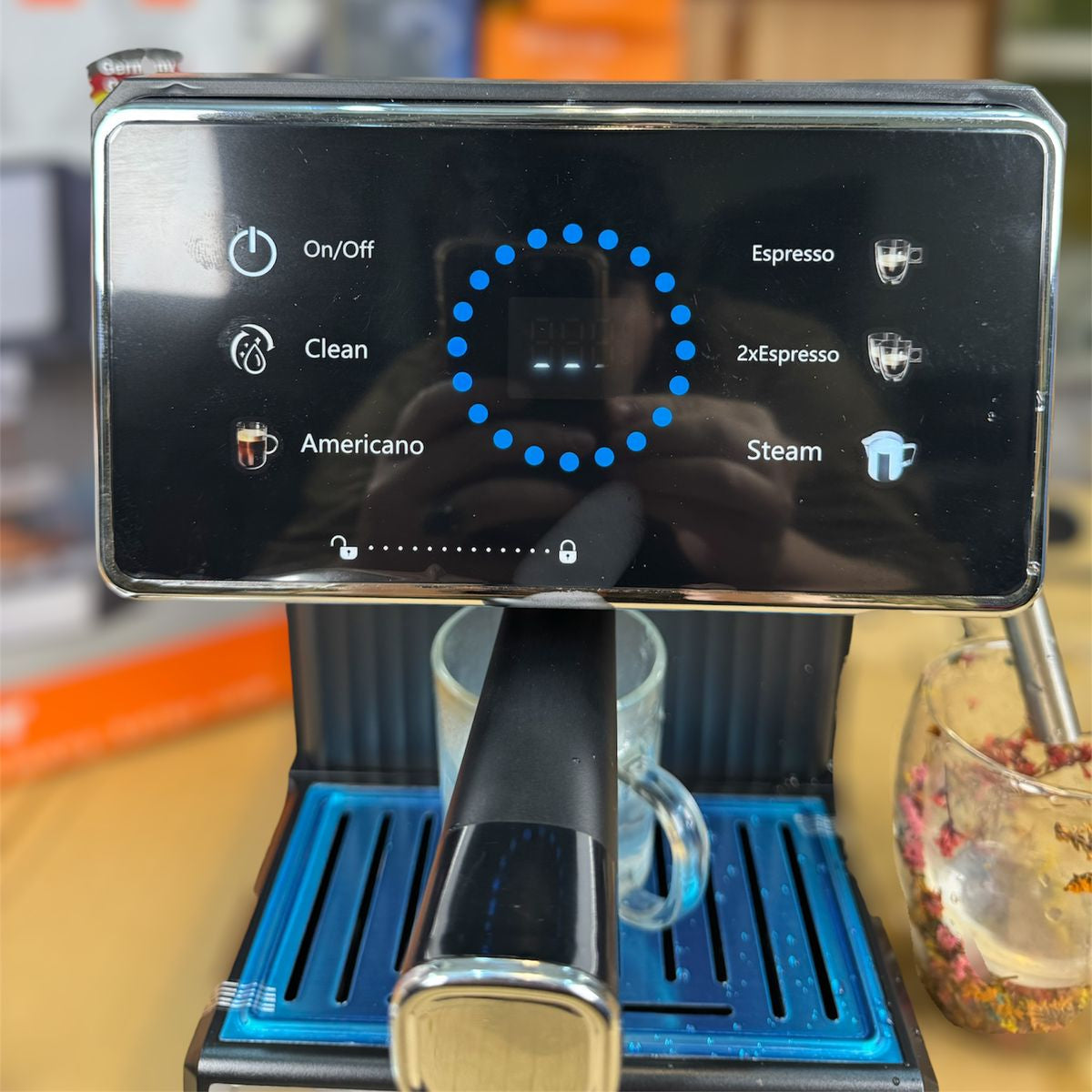 kolax Germany 6 in 1 coffee espresso machine 94909