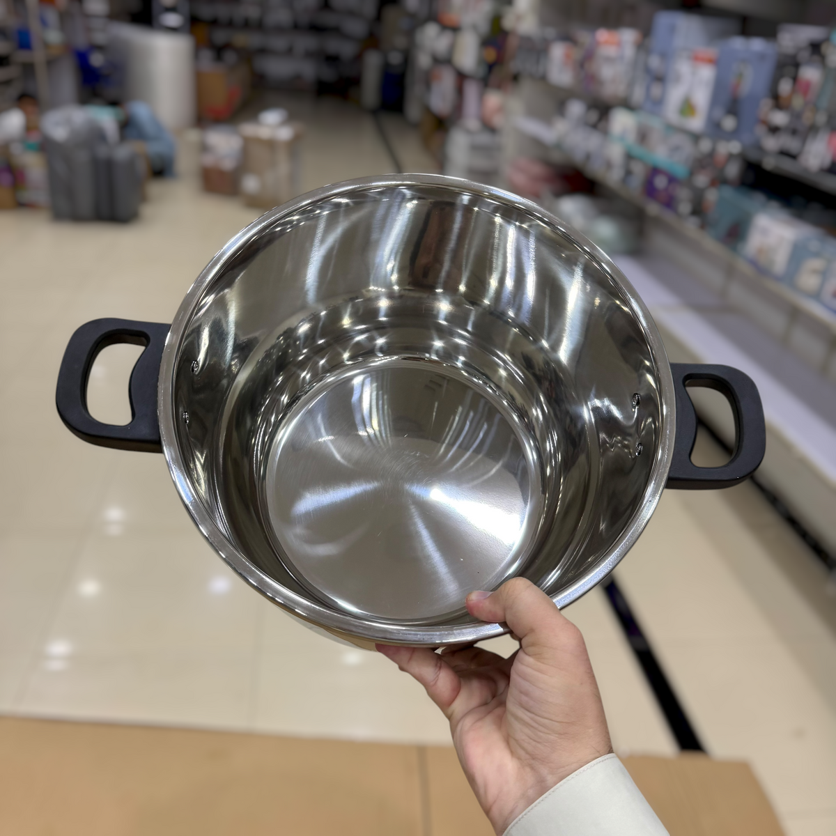 Knob Type Pressure Cooker 15L