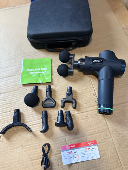 MDHL Germany Brand Gun Massager 7in1