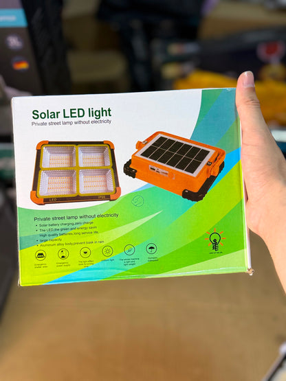 Rechargeable solar light