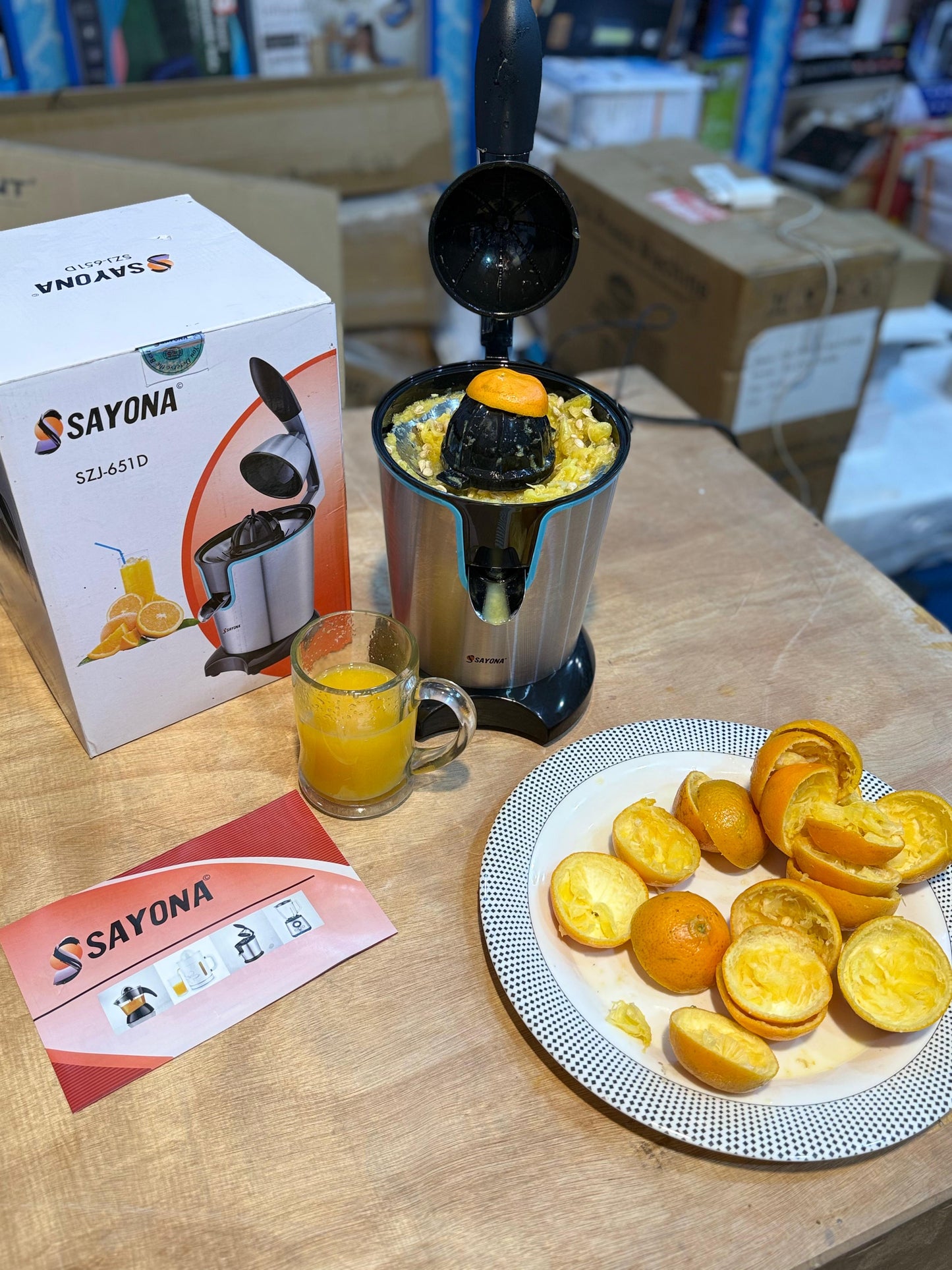 SAYONA Citrus juicer SZJ-651D