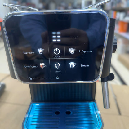 BOMA BM-6747 Espresso Coffee Machine - 850W, Touchscreen Display, 1.8L Tank