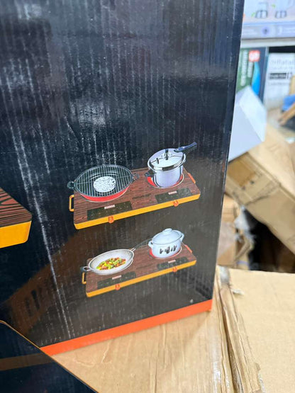 Silver curst Infrared Electric stove total 7000w .single 3500w