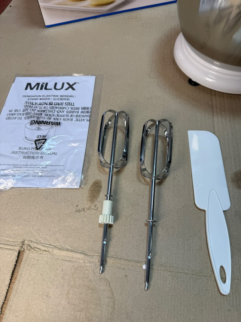 MILUX 2-in-1 Stand Mixer MSM-9906